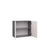 Wallkitchens Wood White Glossy Wall Cabinet White Glossy 2