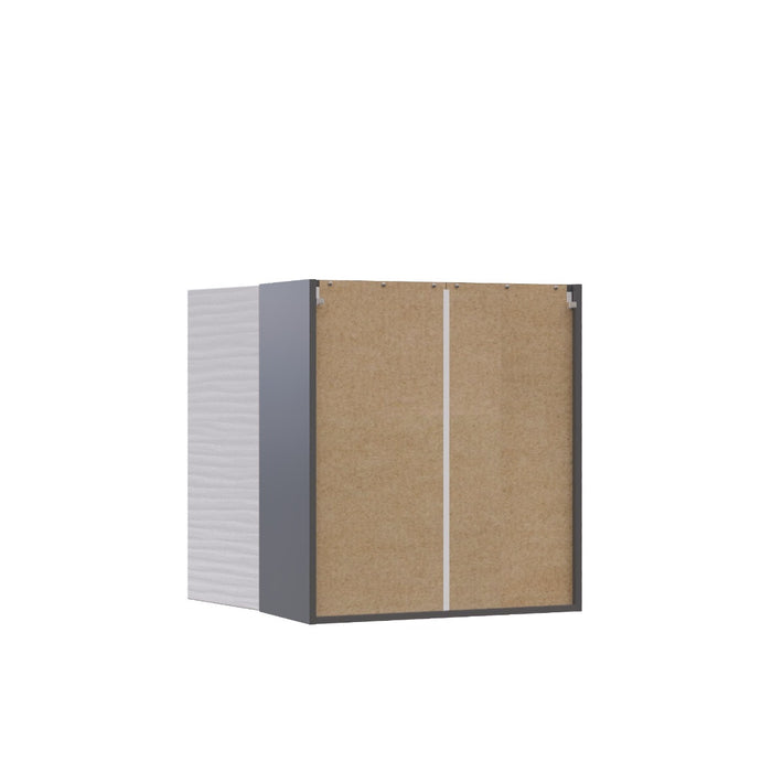 Wallkitchens Wood White Glossy Wall Cabinet White Glossy 3