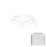 Frameless European Style Wood Crystal Glass Wall Cabinet Crystal Glass 1