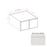 Slim Shaker Style Wood Dove White Wall Cabinet Dove White 1