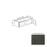 Double Shaker Style Wood Smokey Gray Wall Cabinet Smokey Gray 1
