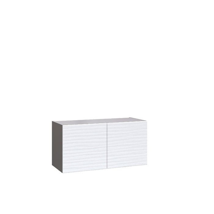Wallkitchens Wood White Glossy Wall Cabinet White Glossy 1
