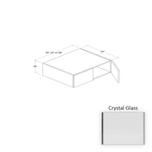 Frameless European Style Wood Crystal Glass Wall Cabinet Crystal Glass 1