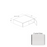 Frameless European Style Wood Crystal Glass Wall Cabinet Crystal Glass 1