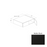 Frameless European Style Wood Matte Black Wall Cabinet Matte Black 1