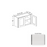 Frameless European Style Wood Crystal Glass Wall Cabinet Crystal Glass 1