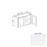 Essential Wood Shaker White Wall Cabinet Shaker White 1