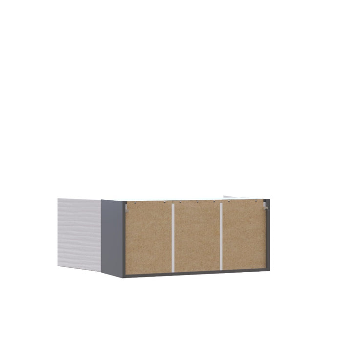 Wallkitchens Wood White Glossy Wall Cabinet White Glossy 3