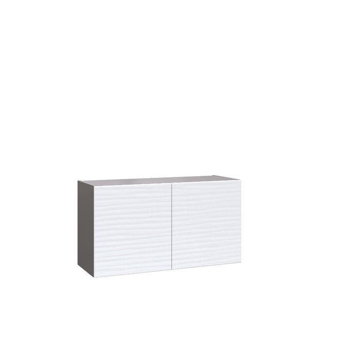 Wallkitchens Wood White Glossy Wall Cabinet White Glossy 1