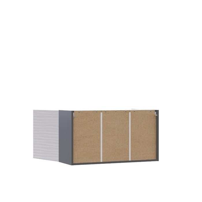 Wallkitchens Wood White Glossy Wall Cabinet White Glossy 3