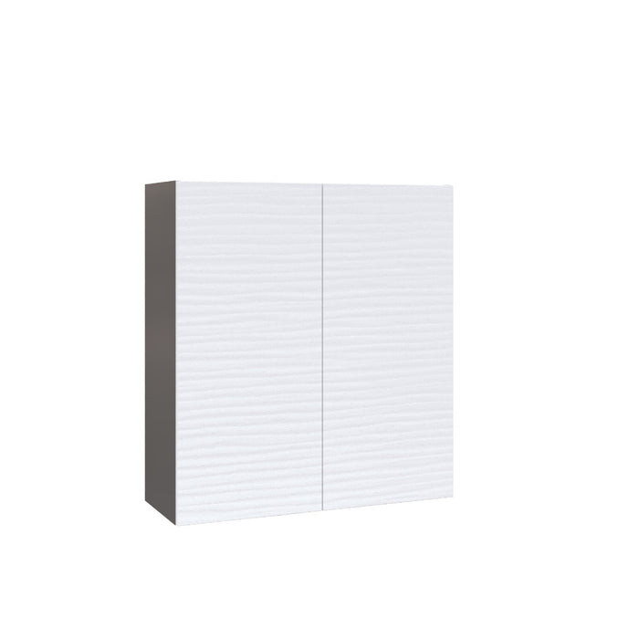 Wallkitchens Wood White Glossy Wall Cabinet White Glossy 1