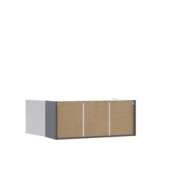 Wallkitchens Wood White Glossy Wall Cabinet White Glossy 3