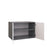 Wallkitchens Wood White Glossy Wall Cabinet White Glossy 2