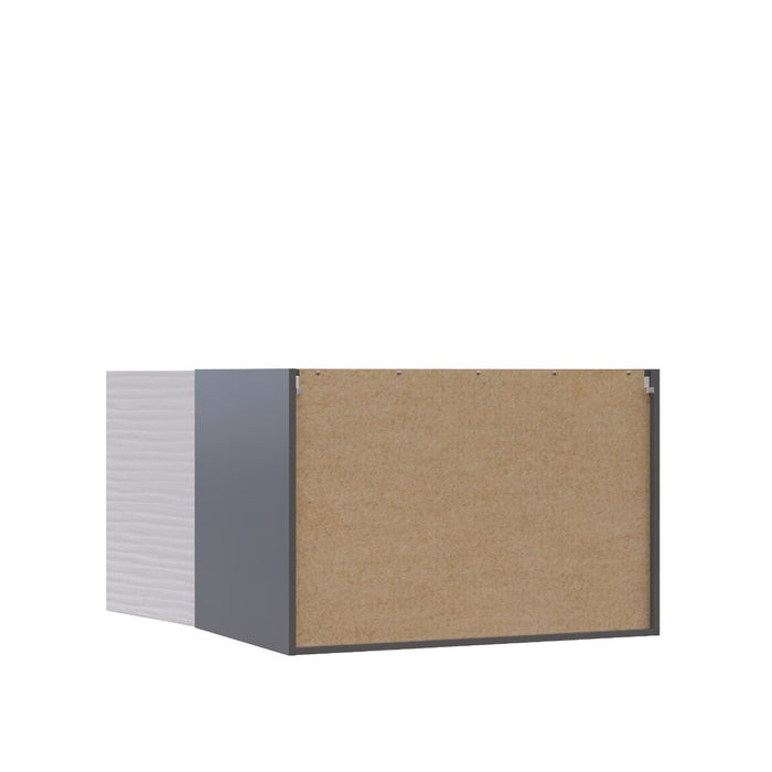 Wallkitchens Wood White Glossy Wall Cabinet White Glossy 3