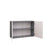 Wallkitchens Wood White Glossy Wall Cabinet White Glossy 2