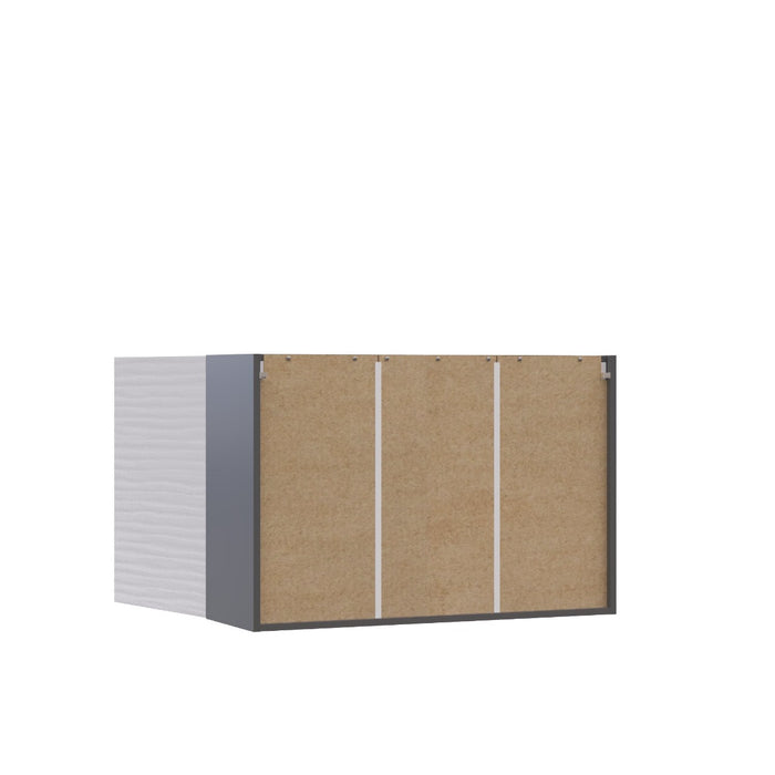 Wallkitchens Wood White Glossy Wall Cabinet White Glossy 3