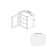 Essential Wood Shaker White Wall Cabinet Shaker White 1