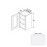 Essential Wood Shaker White Wall Cabinet Shaker White 1