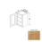 Charm Wood Treasure Chest Wall Cabinet Treasure Chest 1