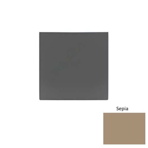 700 Series Thermoplastic Rubber (TPR) Sepia No Toe Wall Base 1