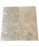 Walnut Light Filled & Honed Travertine Tile - 18" x 18" x 1/2"