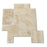 Walnut Travertine Paver Versailles Pattern Tumbled 1
