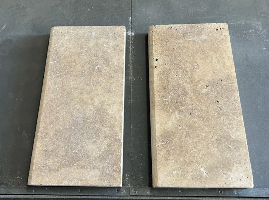 Walnut Travertine Pool Coping Tumbled 1