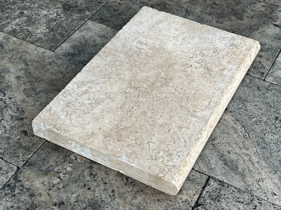 Walnut Travertine Pool Coping Tumbled 3