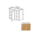 Charm Wood Treasure Chest Wall Cabinet Treasure Chest 1