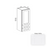 Essential Wood Shaker White Wall Cabinet Shaker White 1