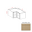 Slim Shaker Style Wood White Oak Wall Cabinet White Oak 1