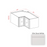 Slim Shaker Style Wood Dove White Wall Cabinet Dove White 1