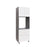 Wallkitchens Wood White Glossy Oven Cabinet White Glossy 1