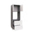 Wallkitchens Wood White Glossy Oven Cabinet White Glossy 2