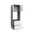 Wallkitchens Wood White Glossy Oven Cabinet White Glossy 3