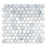 White Carrara Marble Mosaic - Honed 1