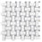 White Carrara Marble Mosaic Polished 1