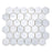 White Carrara Marble Mosaic - Honed 1