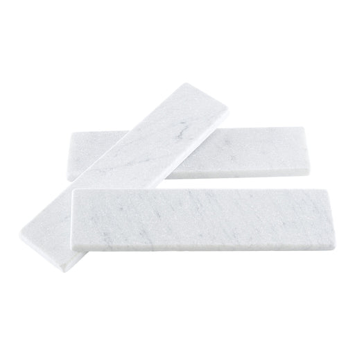 White Carrara Marble Tile - Tumbled