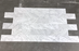 White Carrara Marble Tile - 4" x 12" Honed