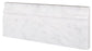White Carrara Marble Baseboard Polished 1