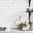 White Carrara Marble Mosaic - Honed 2