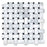 White Carrara Marble Mosaic - Honed 1