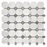White Carrara Marble Mosaic - Honed 1
