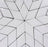 White Diamond Ceramic Tile - 4" x 8"