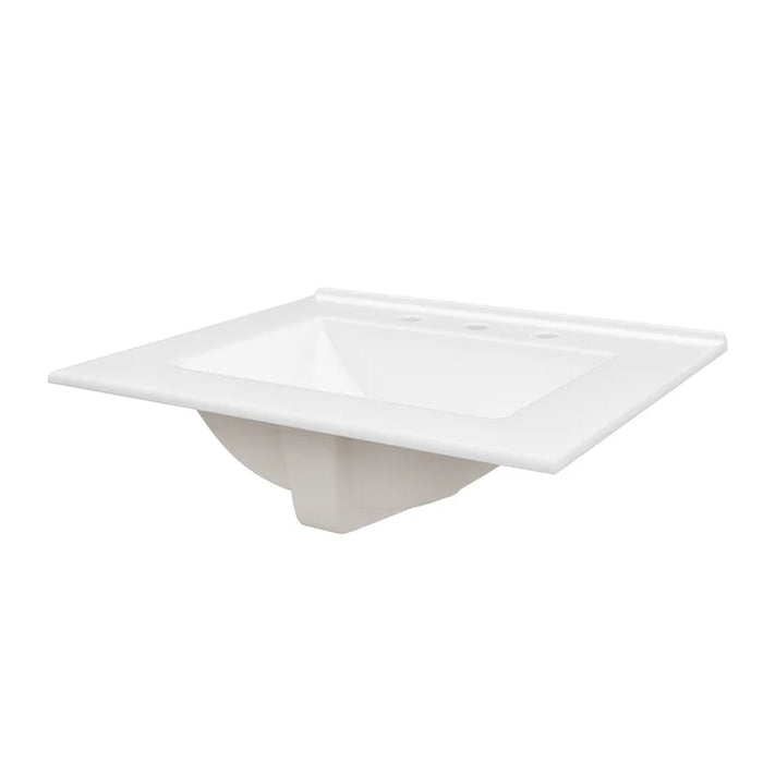 Ceramic White Vanity Top Glossy 2