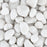 White Slate Medium Loose Pebble Ultra Polished 1