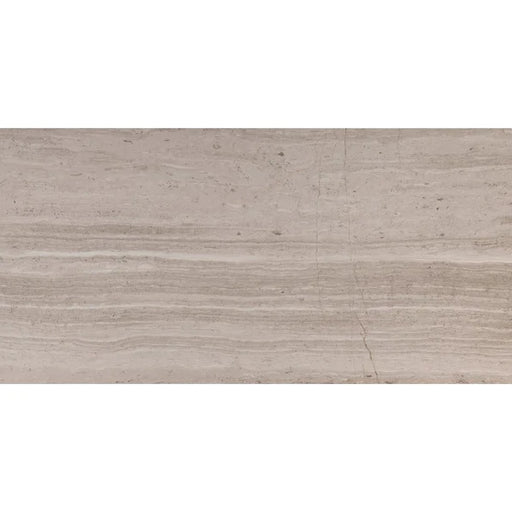 White Oak Honed Limestone Tile - 18" x 36" x 3/8"