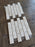 White Pearl Marble Mosaic - 2" x 4" Beveled Brick