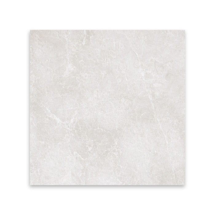 White Pearl Tumbled Marble Tile - 12" x 12" x 3/8"